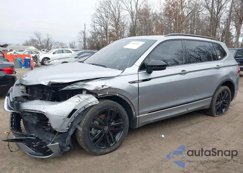 2022 Volkswagen Tiguan 2.0T Se R-Line Black from USA, damaged, VIN 3VV8B7AX6NM165722
